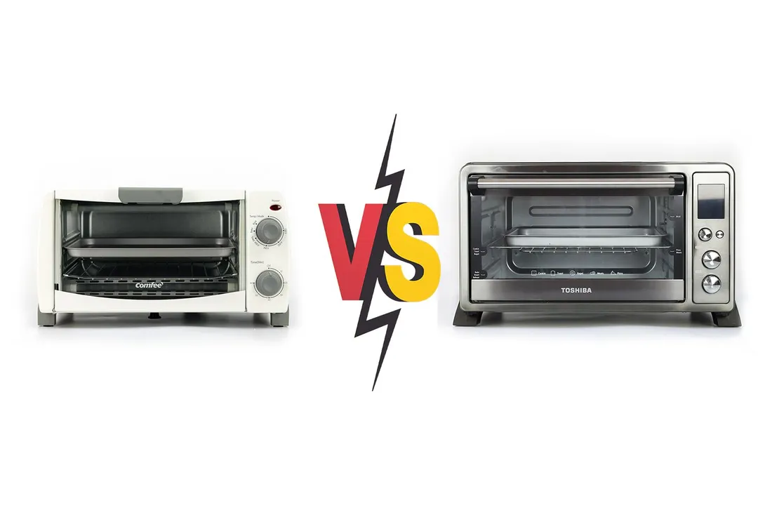 COMFEE CFO-BB101 vs Toshiba AC25CEW-BS Toaster Oven