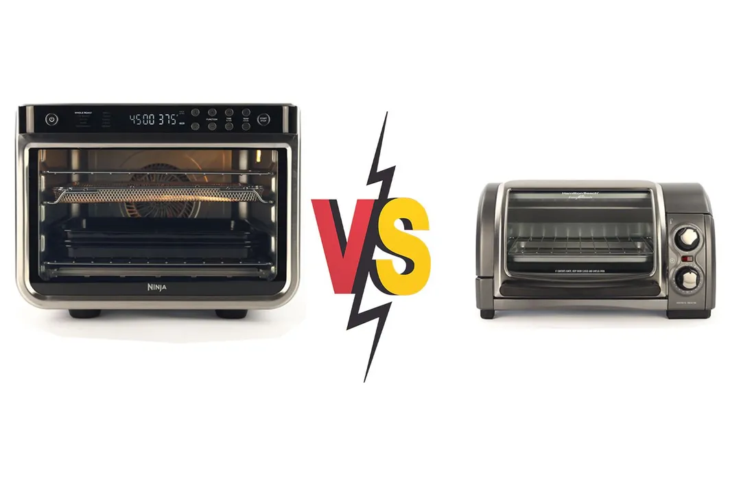 Ninja Foodi XL Pro vs Hamilton Beach Easy Reach 4 Slices Toaster Oven