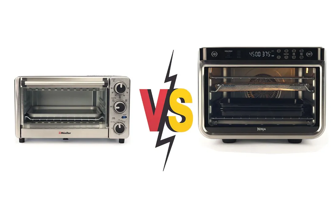 Mueller 4 Slice vs Ninja Foodi XL Pro Toaster Oven