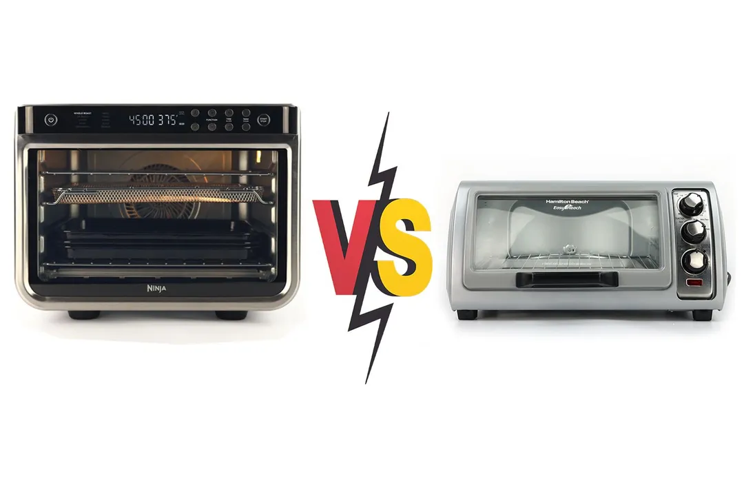 Ninja Foodi XL Pro vs Hamilton Beach 31127D Toaster Oven