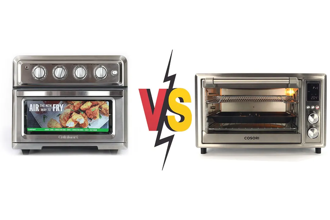 Cuisinart TOA-60 vs Cosori Air Fryer Toaster Oven: Two Top Listers
