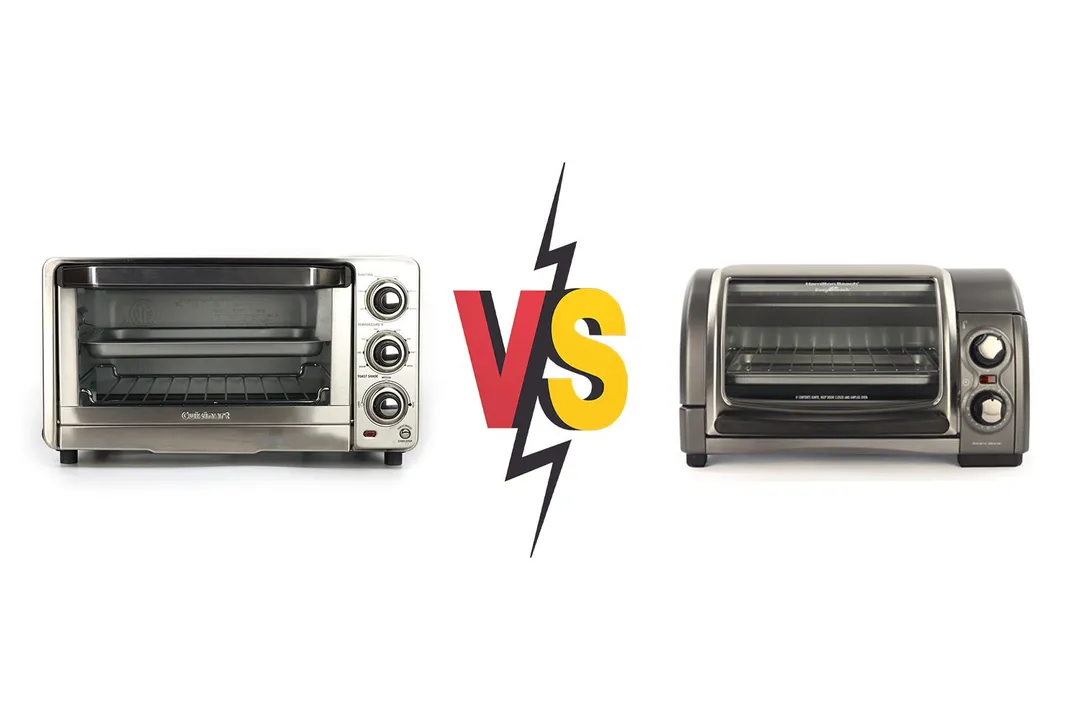 Cuisinart TOB-40N vs Hamilton Beach Easy Reach 4 Slices Toaster Oven