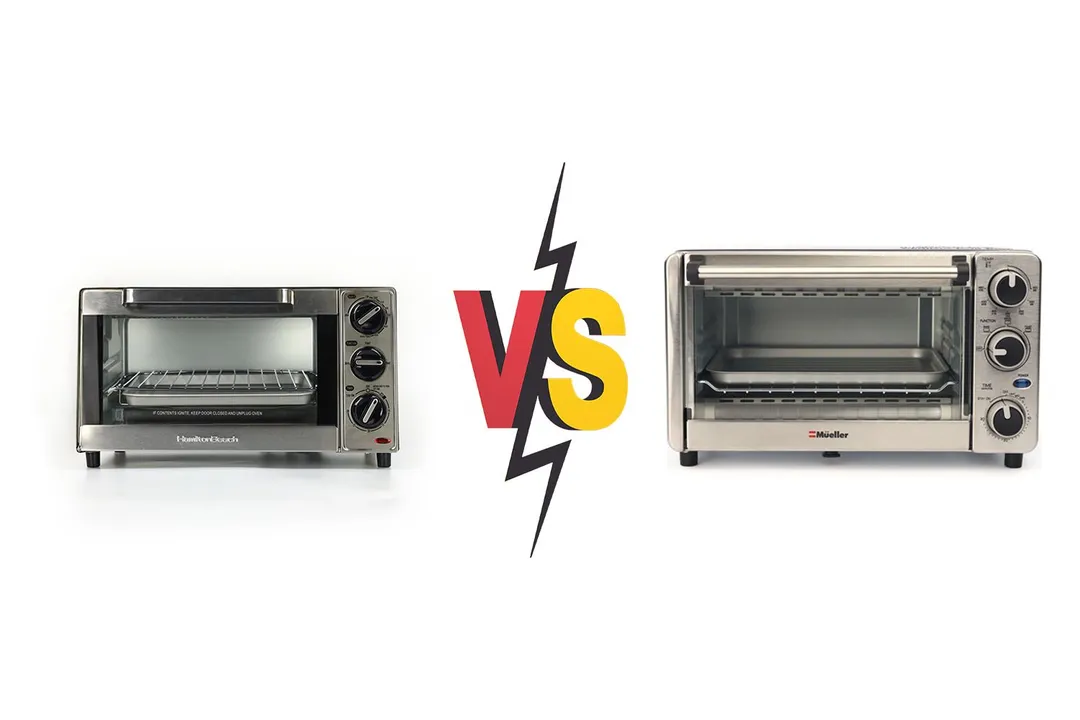 Hamilton Beach 31401 vs Mueller 4 Slice Toaster Oven