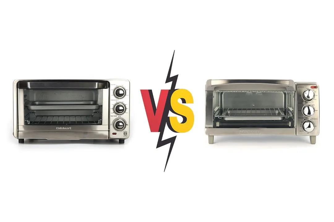 Cuisinart TOB-40N vs Black and Decker 4 Slice Toaster Oven