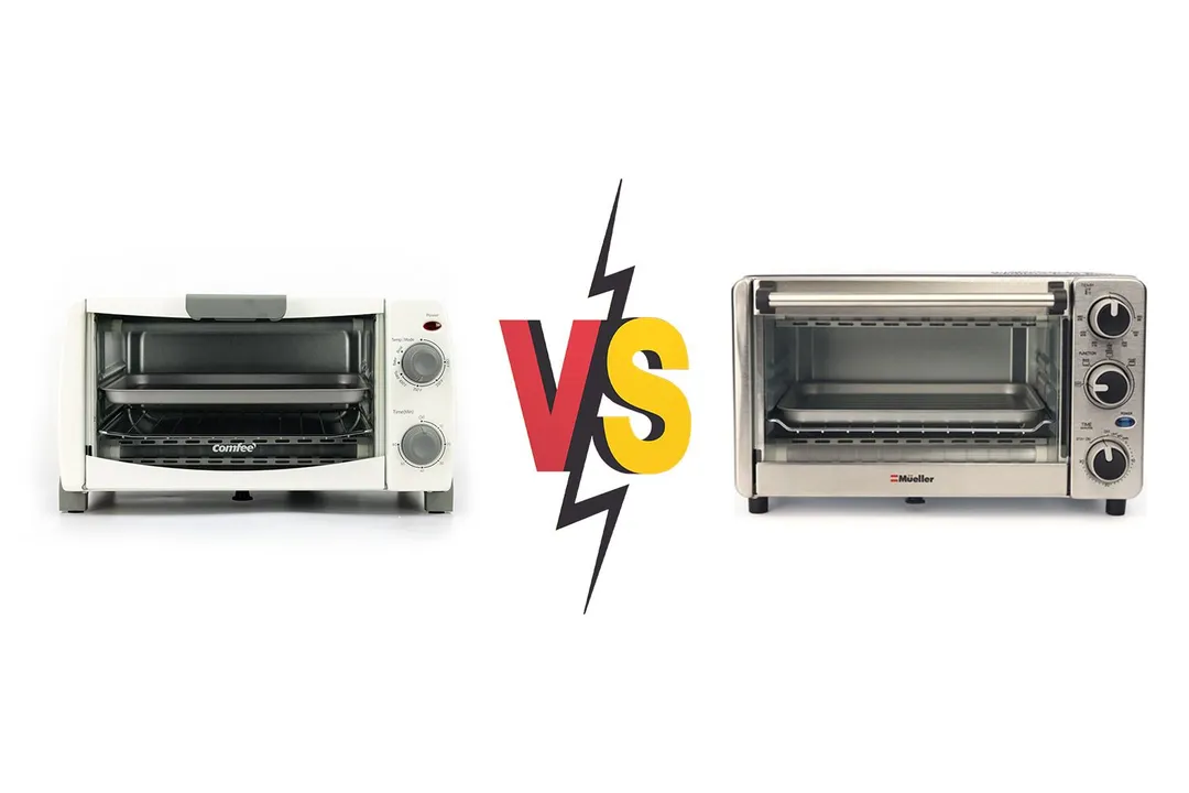 COMFEE Toaster Oven (CFO-BB101) vs Mueller 4 Slice