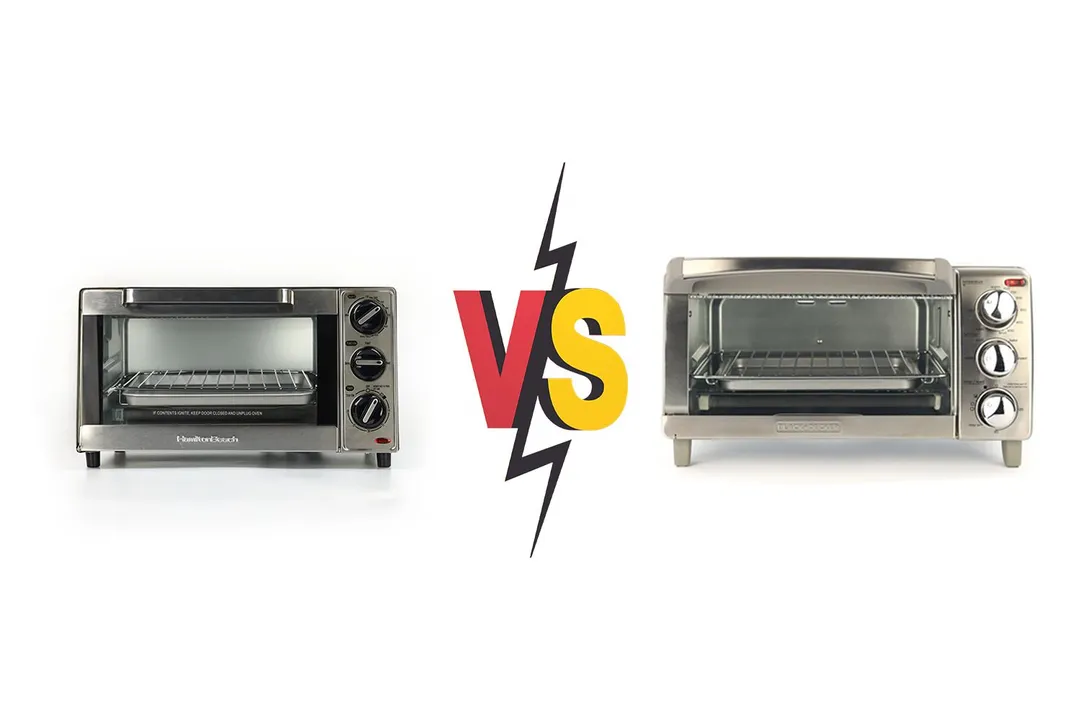 Hamilton Beach 31401 Countertop vs Black and Decker 4 Slice Toaster Oven