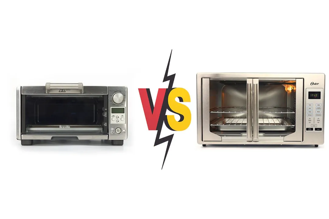 Breville BOV450XL Mini Smart vs Oster French Door Toaster Oven