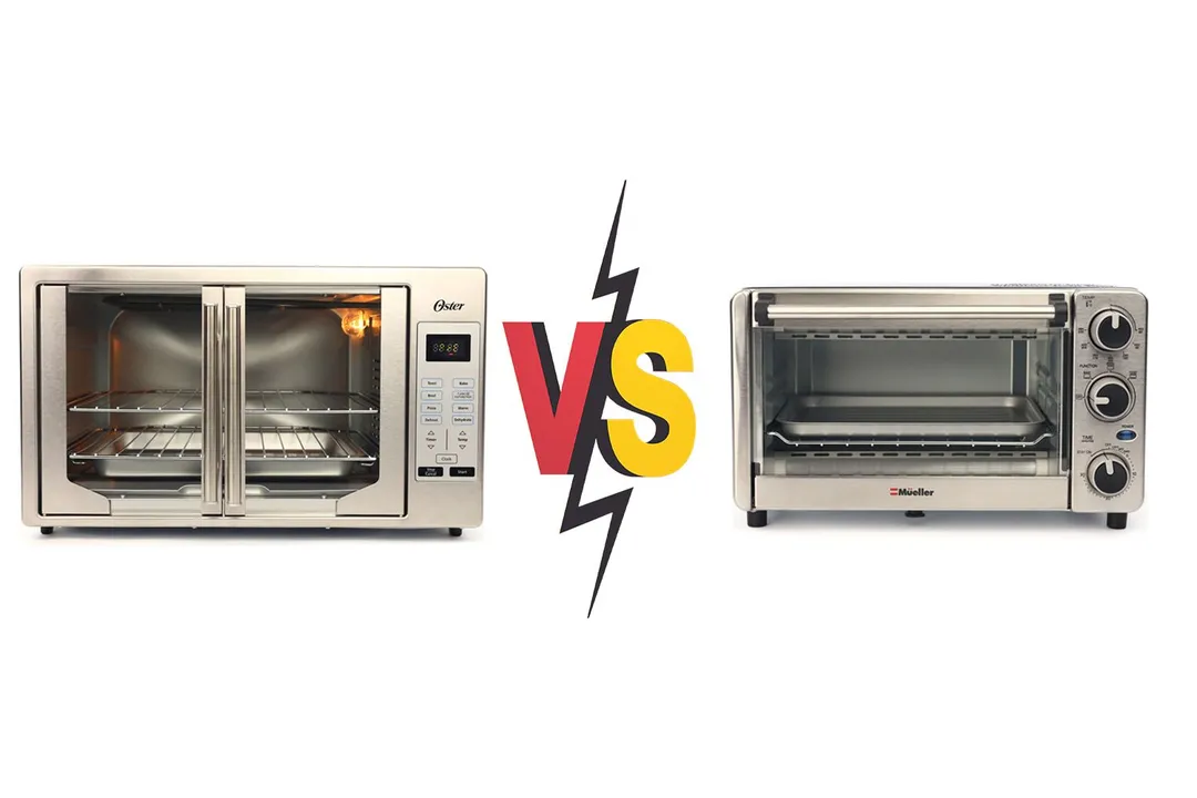 Oster French Door vs Mueller 4 Slice Toaster Oven