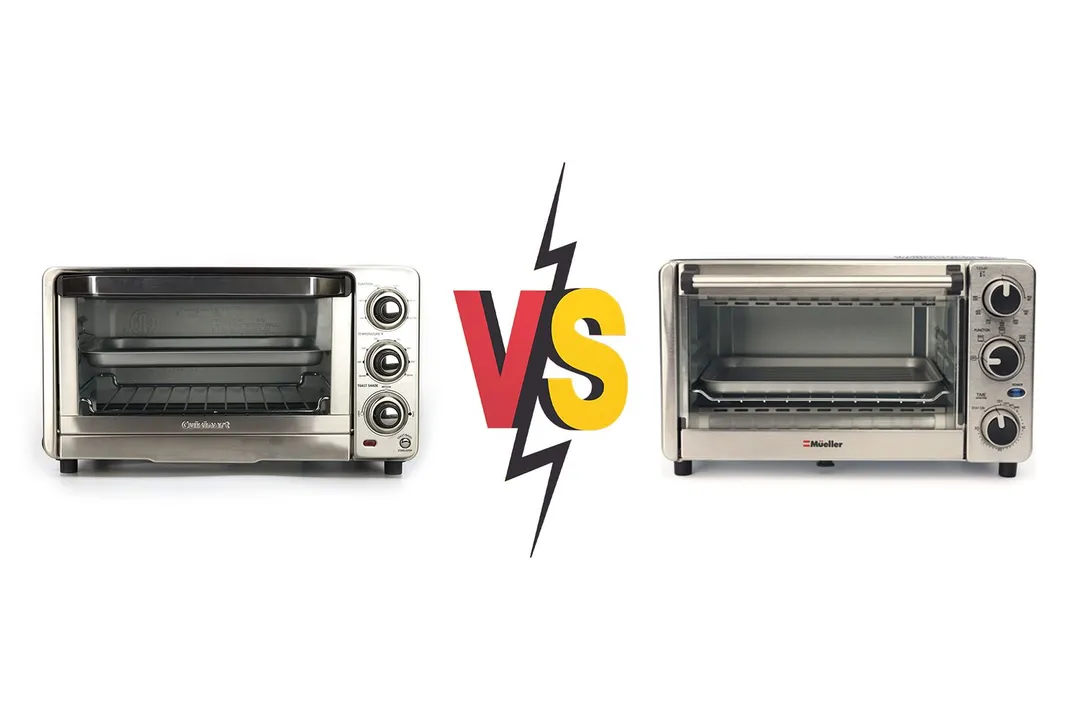 Cuisinart TOB-40N Classic vs Mueller 4 Slice Toaster Oven