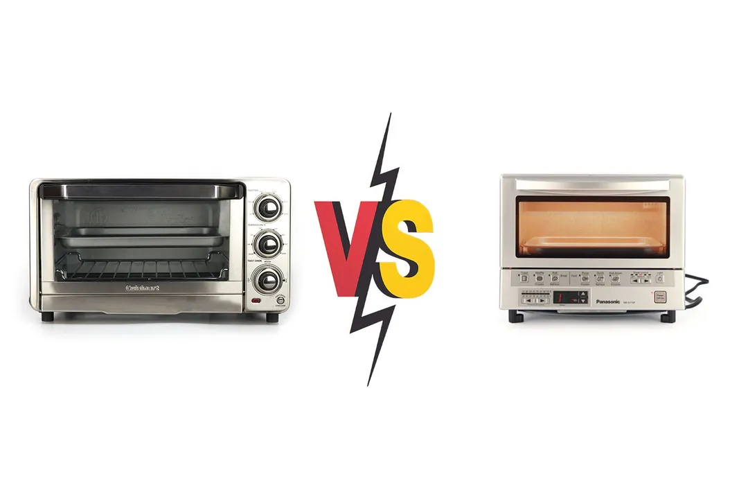 Cuisinart TOB-40N Classic vs Panasonic FlashXpress Digital Toaster Oven