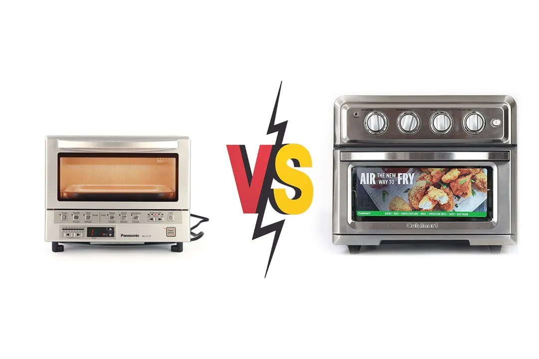 Panasonic FlashXpress Digital vs Cuisinart TOA-60 Air Fryer Toaster Oven