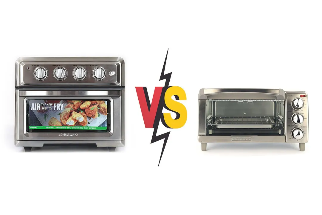 Cuisinart TOA-60 Air Fryer Toaster Oven vs Black and Decker 4 Slice