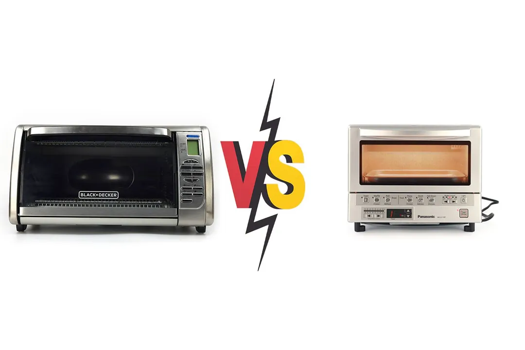 Black+Decker Convection (CTO6335S) vs Panasonic FlashXpress Toaster Oven