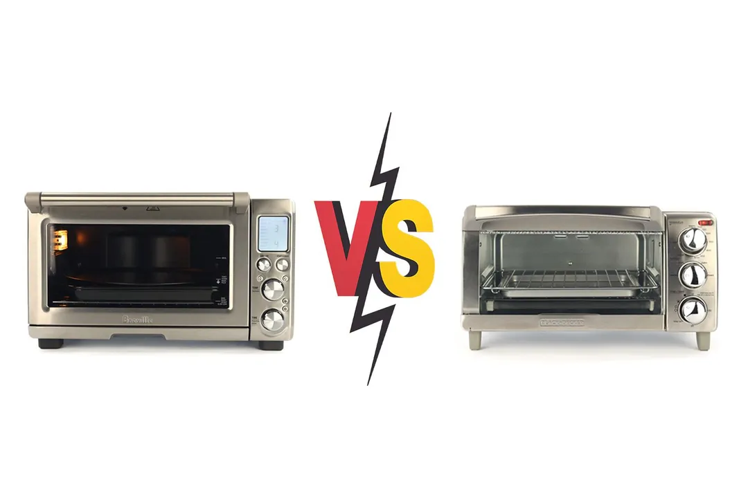 Breville Smart Oven Pro vs Black and Decker 4 Slice Toaster Oven