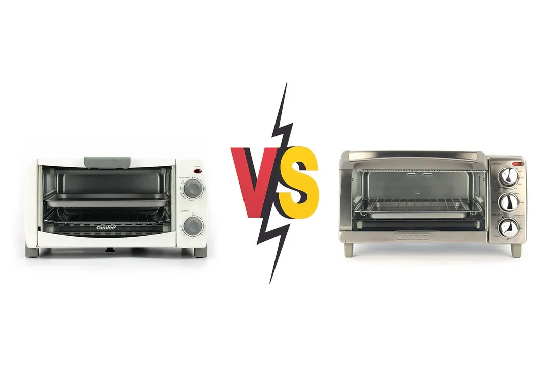 Comfee Toaster Oven (CFO-BB101) vs Black and Decker 4 Slice