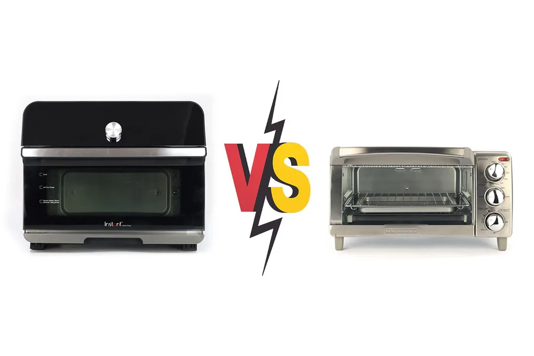 Instant Omni Plus 18L Air Fryer Toaster Oven vs Black and Decker 4 Slice