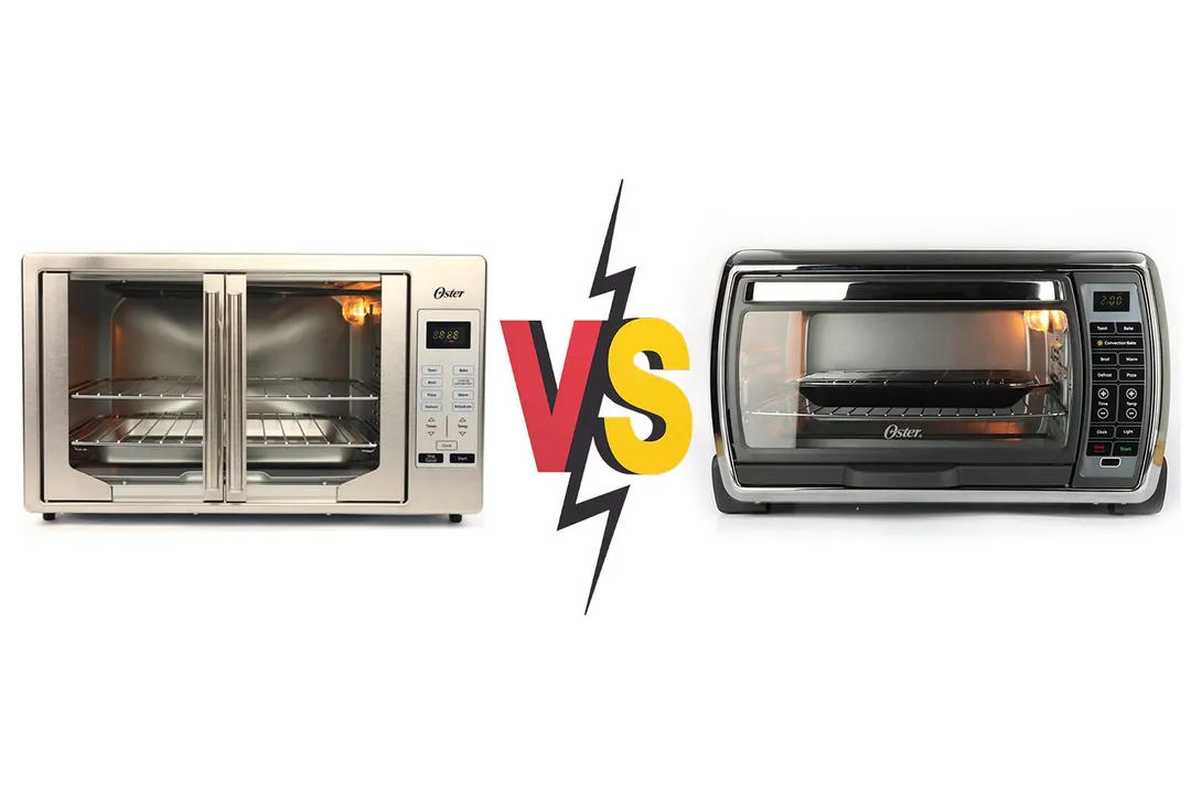 Oster French Door vs Oster 6 Slice Convection Toaster Oven