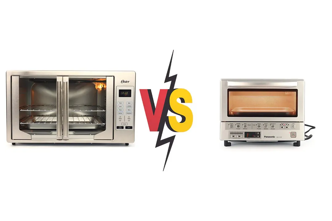 Oster French Door vs Panasonic FlashXpress Digital Small Toaster Oven