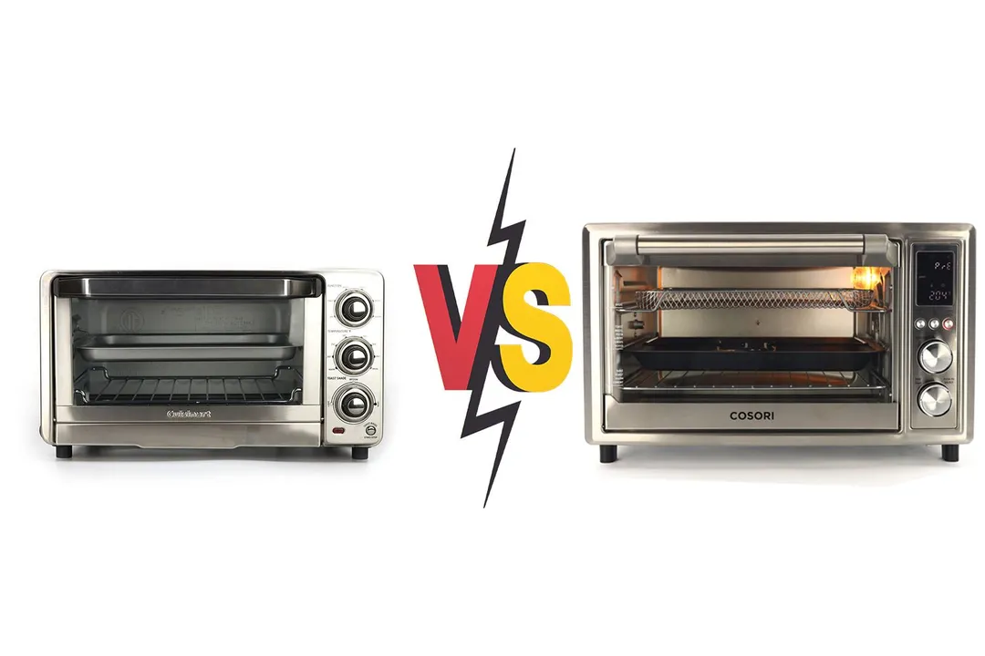 Cuisinart TOB-40N Classic vs Cosori Air Fryer Toaster Oven