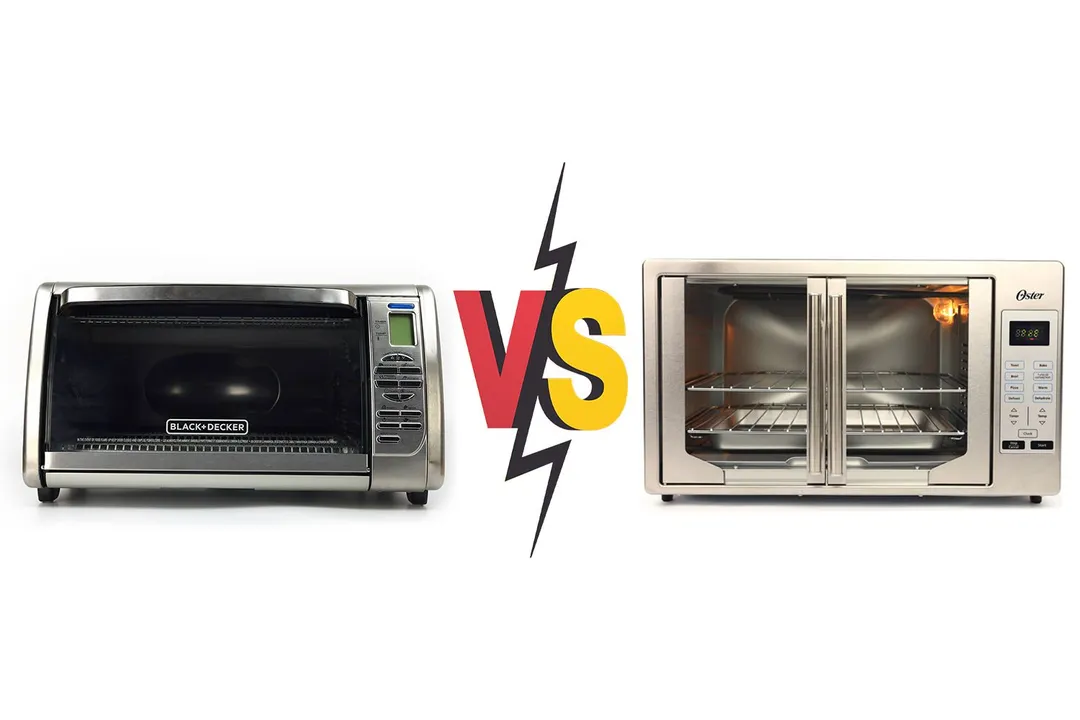 Black+Decker (CTO6335S) vs Oster French Door Convection Toaster Ovens