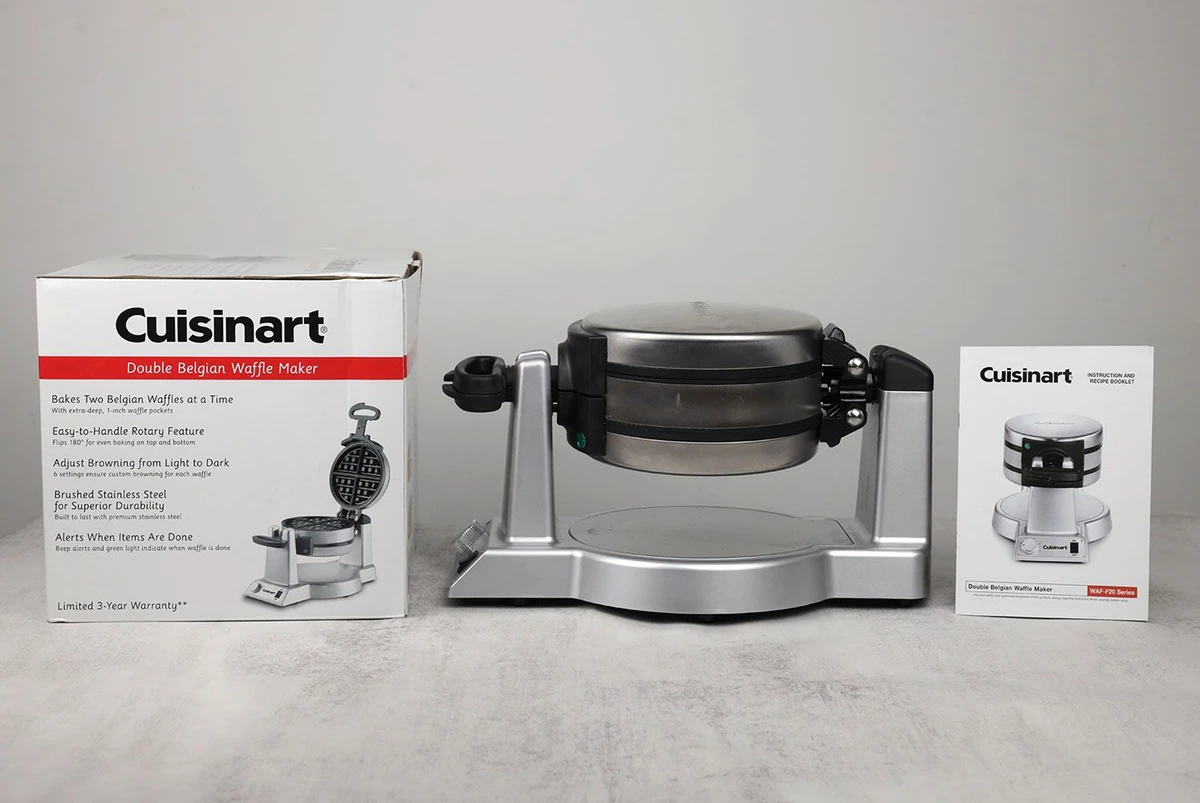 Cuisinart Double Waffle Maker (WAF-F20P1) Hands-on Review