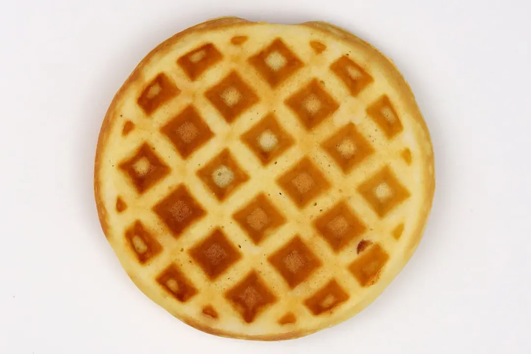 Crownful waffle maker Bottom color result