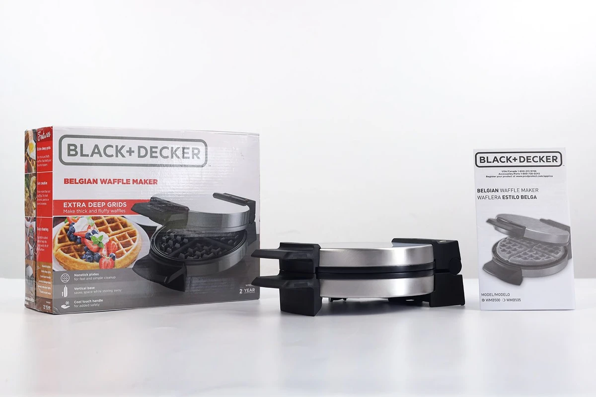 BLACK+DECKER WMB500 Waffle Maker: Hands-on Review (2022)