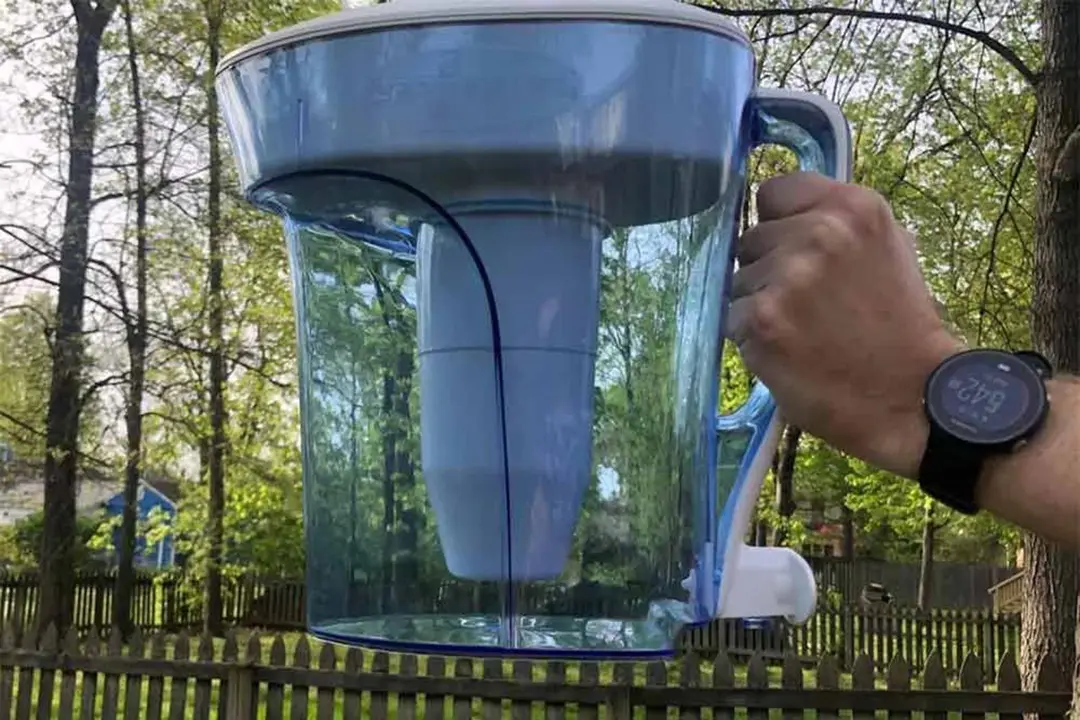 Zero water clear pitcher