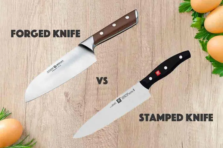 Forged vs stamped knives