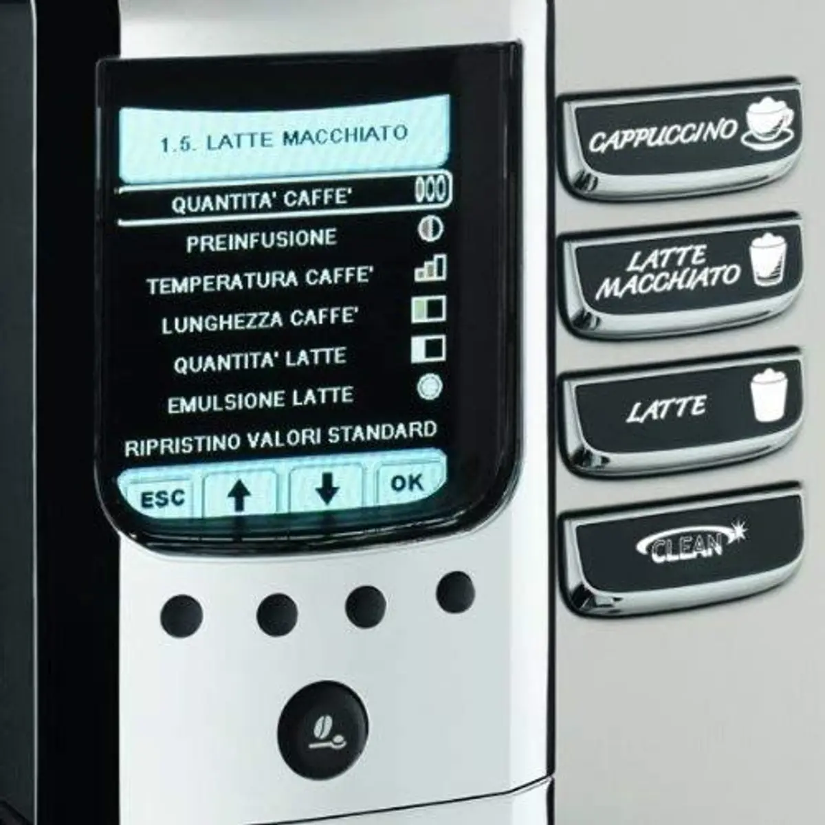 espresso machine All Drink Options Programmable