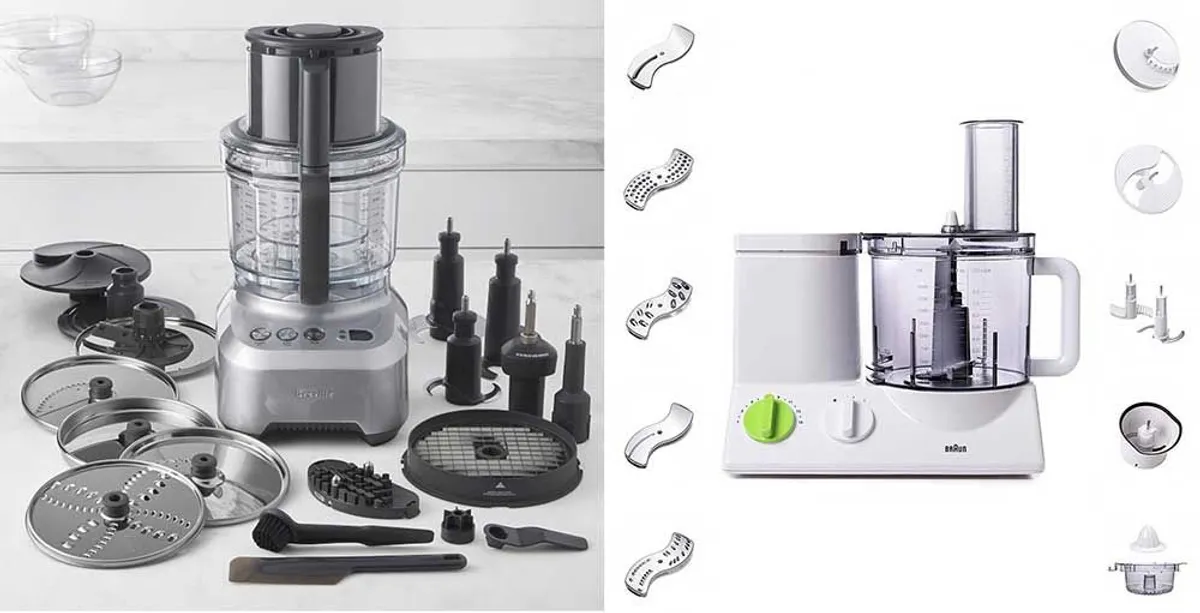The many tools of food processors