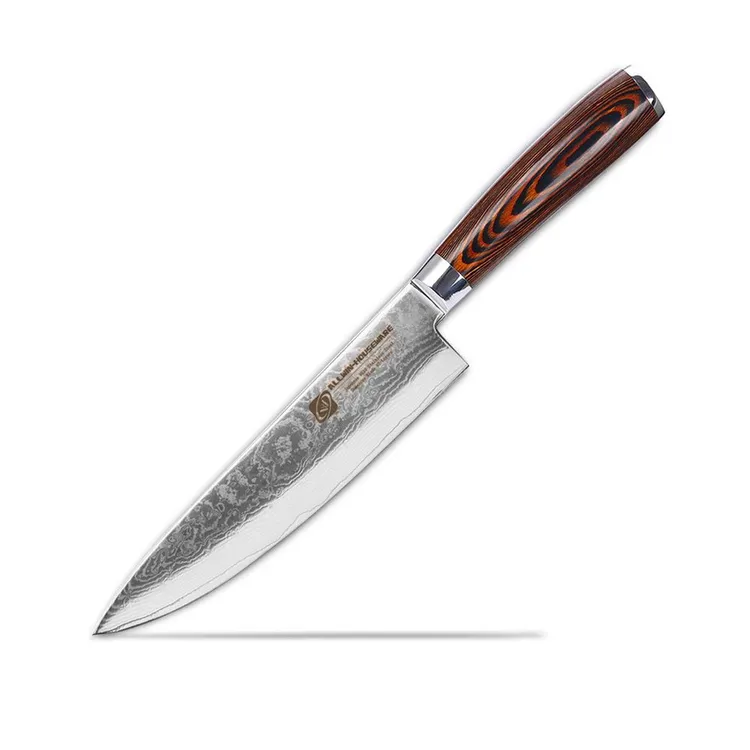 Professional Damascus Chefs Knife