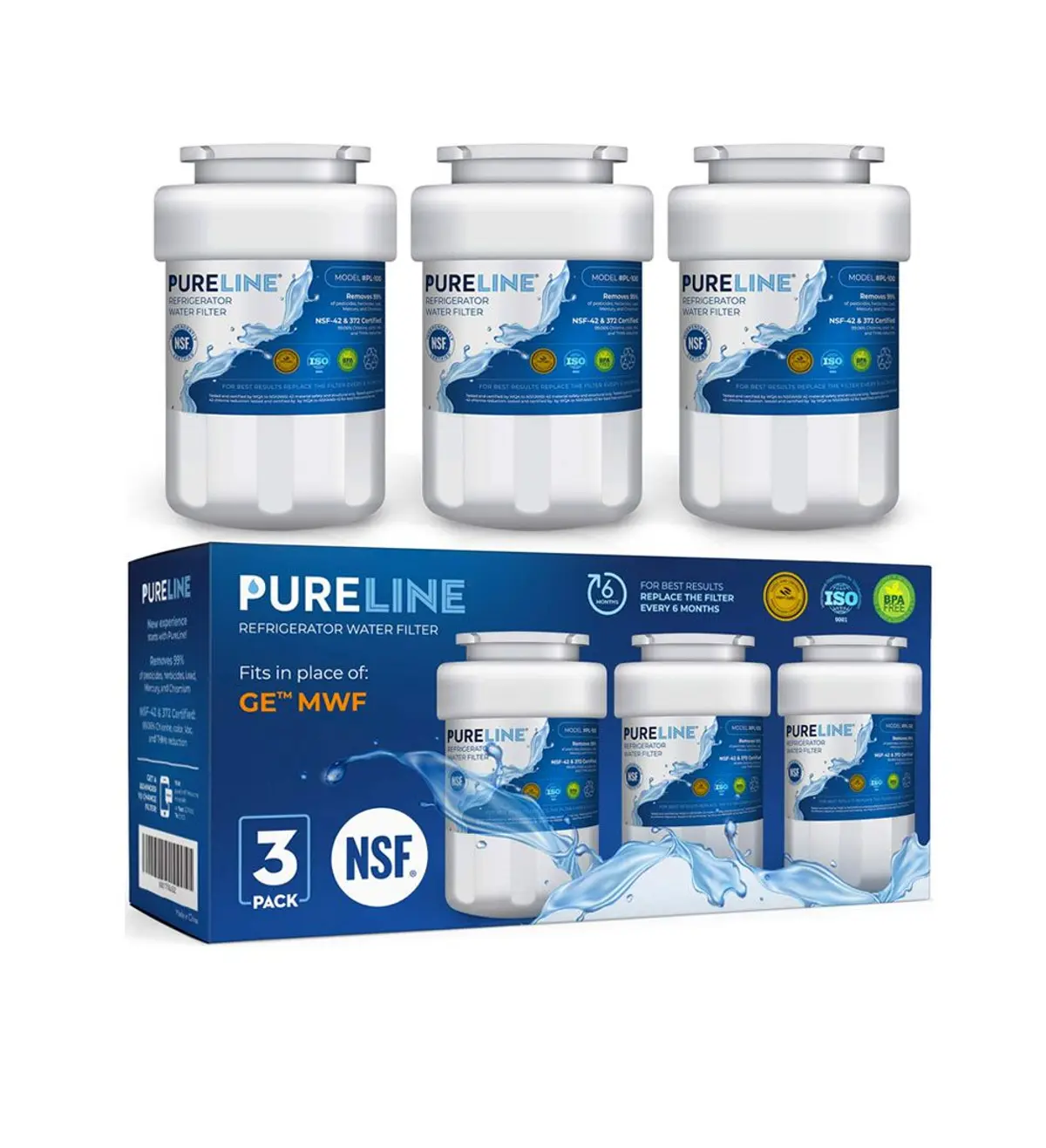 PureLine Best GE MWF and Kenmore water filter review