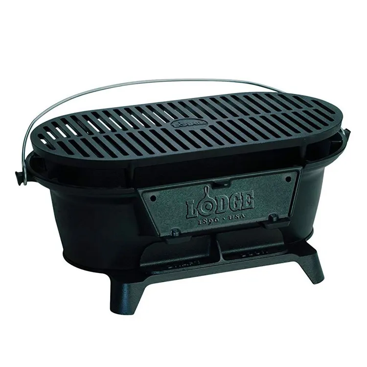 Lodge Cast Iron Sportsman's Charcoal Grill
