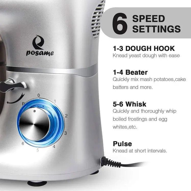 Power and Speed Stand Mixer