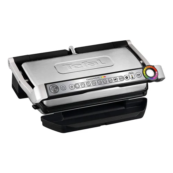 T-fal GC722D53 1800W OptiGrill XL Stainless Steel Large Indoor Electric Grill