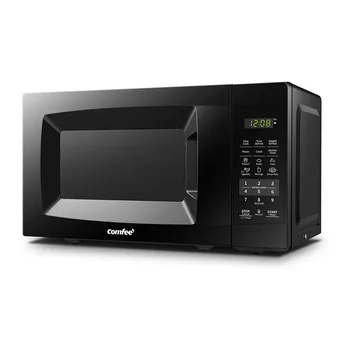 black comfee countertop microwave oven