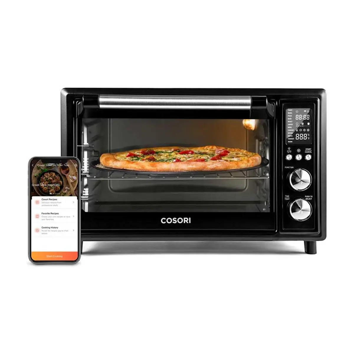 COSORI 12-in-1 Air Fryer Toaster Oven Combo