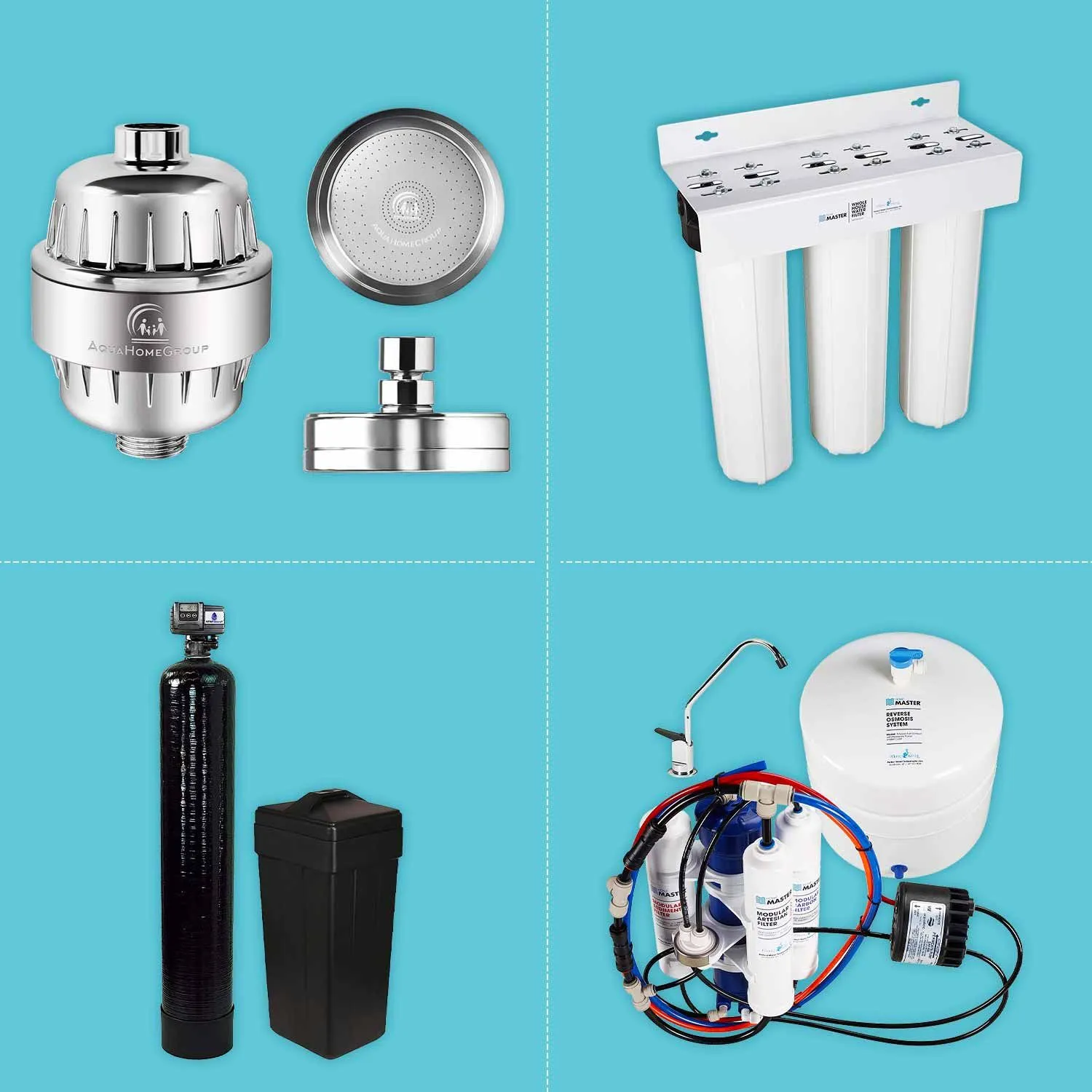 types of water filter systems