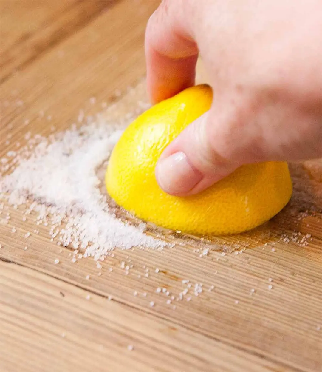 Lemon and Salt - How to Clean Wooden Cutting Boards