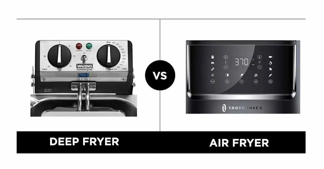 Deep Fryer vs. Air Fryer Temperature Controls