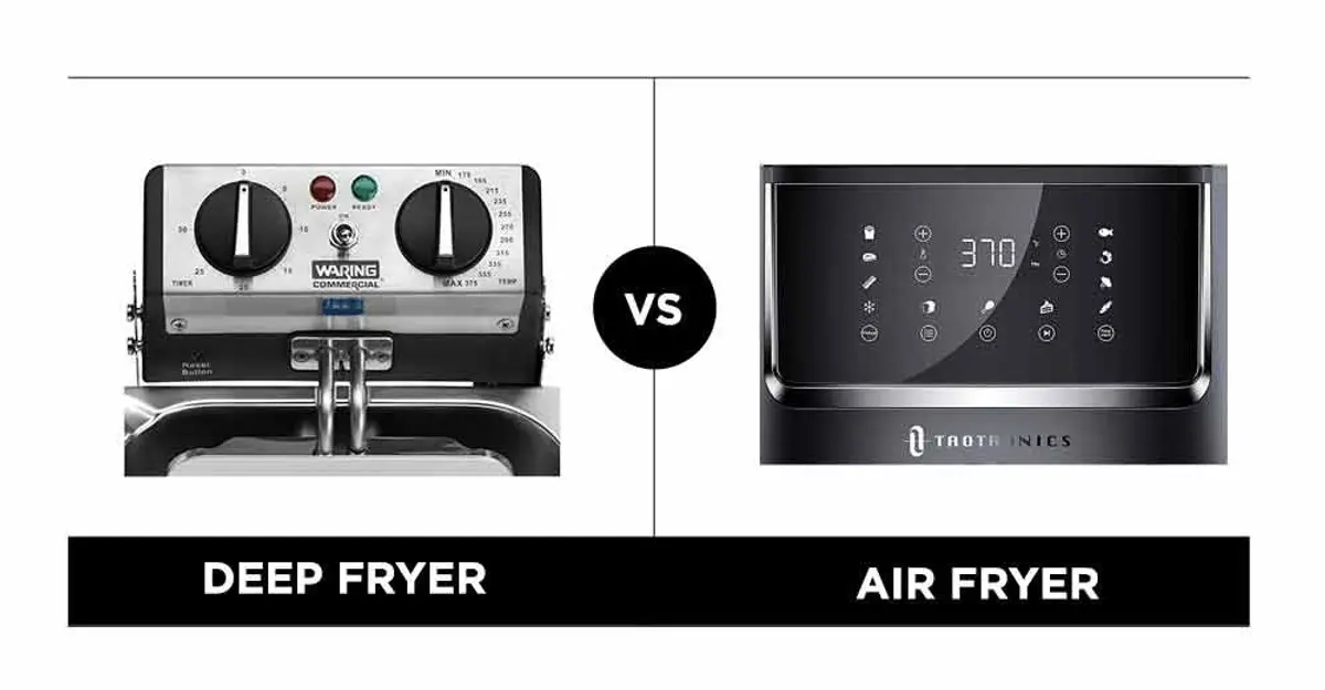 Deep Fryer vs. Air Fryer Temperature Controls