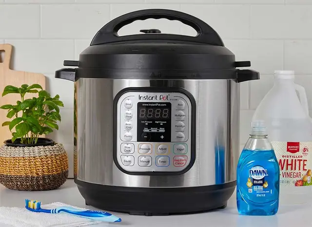 Instant Pot Cooker Cleaning