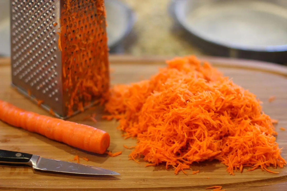 Freeze Shredded Carrots