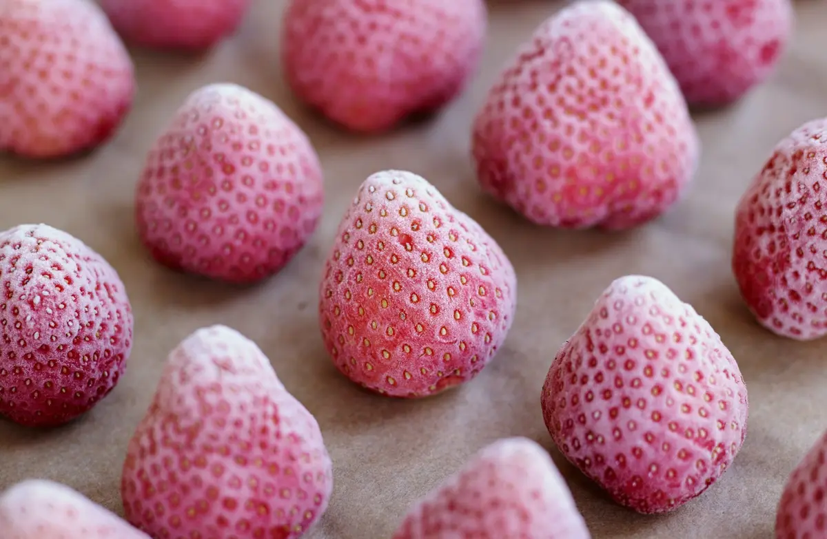 Give each strawberry ample space