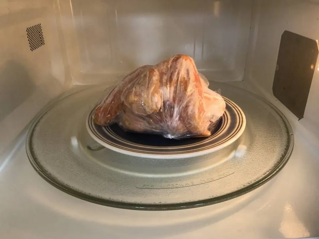 Defrosting Chicken in the Microwave