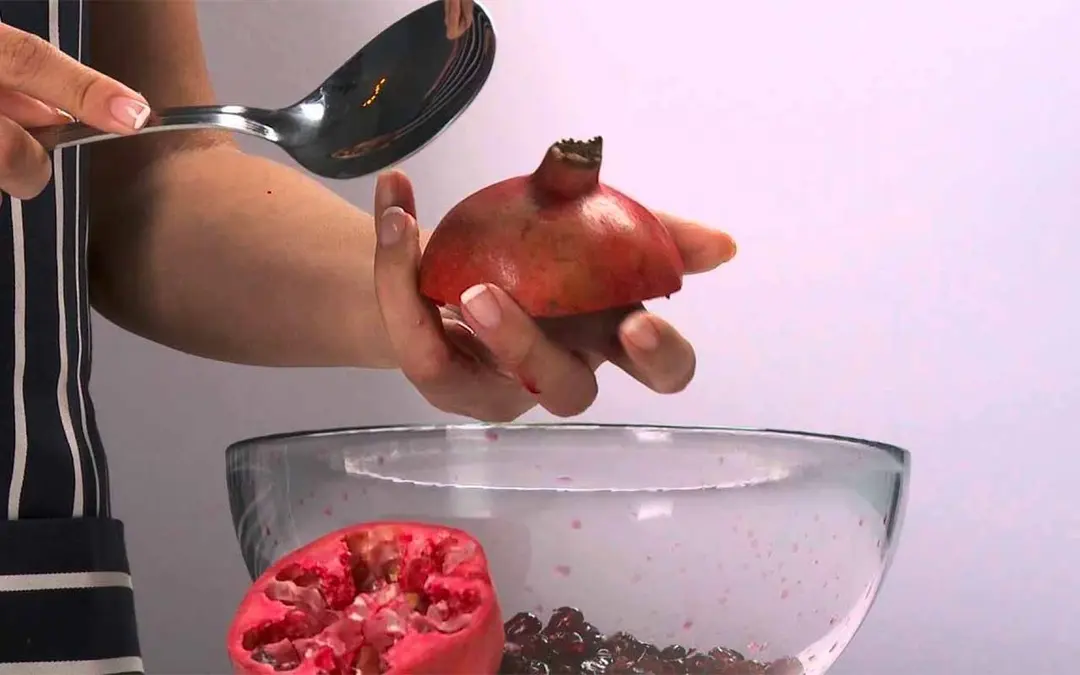 Tap the Fruit With a Spoon