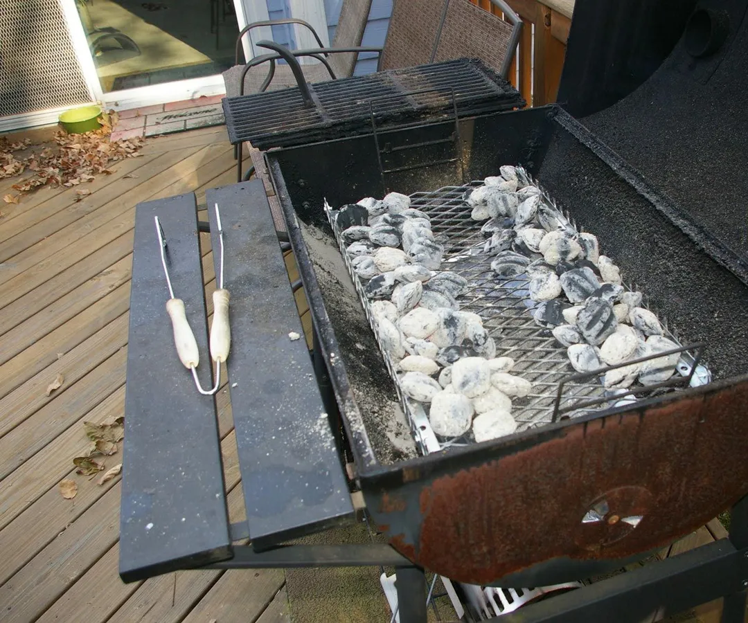 Deal With the Remnants After Charcoal Grill