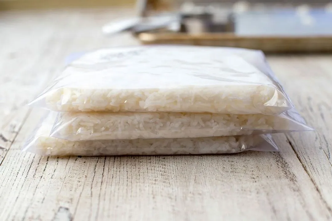 Packaging to Safely Refrigerate Cooked Rice
