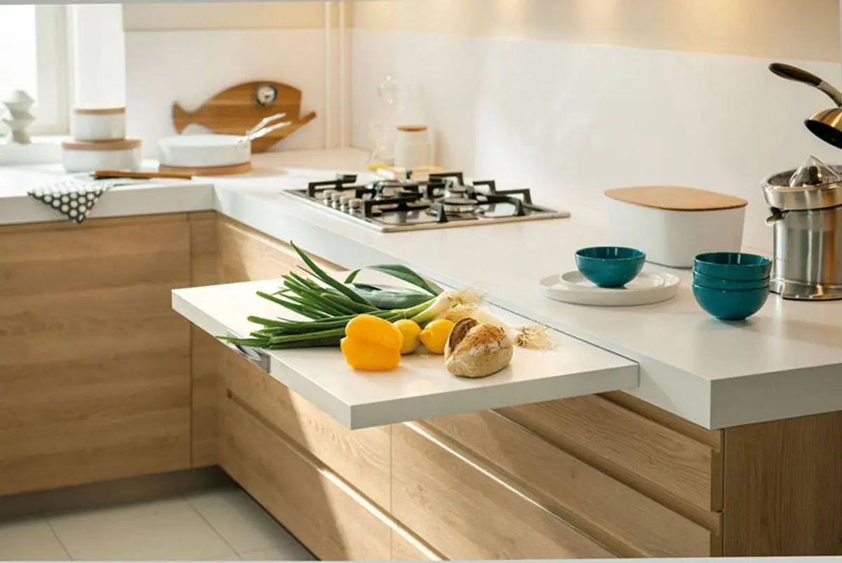 Pull-Out Kitchen Counters